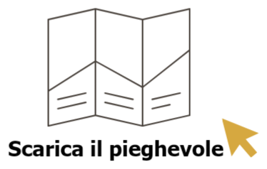 Icona download pieghevole