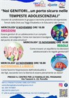 Ciclo di incontri per adulti "Noi genitori...un porto sicuro nelle tempeste adolescenziali" - 8 novembre/22 novembre 2023