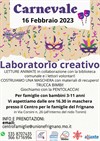 Laboratorio creativo di Carnevale - 16 FEBBRAIO 2023