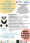 VII ed. URBAN NATURE: LA FESTA DELLA NATURA IN CITTA' "CAMMINATA NEL BOSCO, CON IL CENTRO PER LE FAMIGLIE" - 7 OTTOBRE2023