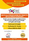 Volantino presentazione Reti famiglie Pavullo
